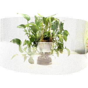 Lightweight Adhesive LED Transparent Film Screen 38000cd Brightness 240x1000mm