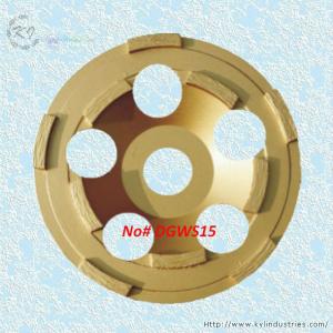 China Alternative Segment Double Row Cup Grinding Wheel - DGWS15 on sale