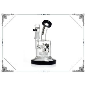 Matrix Perc Bubbler Glass Smoking Water Pipe Bongs Thick base