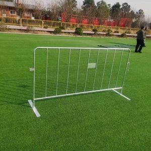 China Metal Welded Galvanized Crowd Control Barricade Fence 32mm wholesale