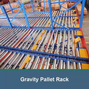 China Live Pallet Racks Pallet Flow Rack Gravity Racking Warehouse Storage Rack wholesale