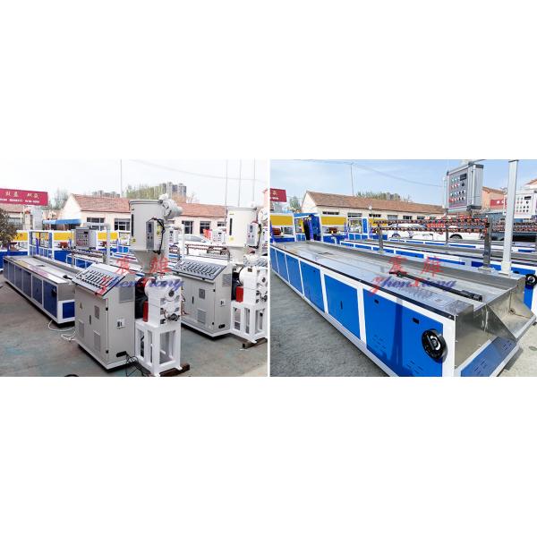 PVC Wood Plastic Production Line Optimized Screw Plastic Profile Production Line