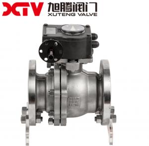 China US Electric/Pneumatic Flanged Floating/Fixed Ball Valve with Net Torque 7n.M-1250n.M wholesale