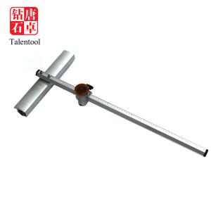 China 60-210cm Length T Type Glass Cutter Sliver Color For Cutting Large Glass wholesale