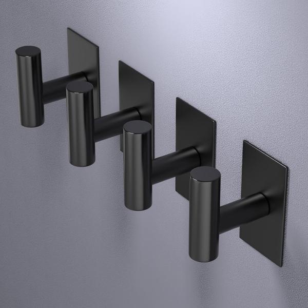 Heavy Duty Wall Towel Hooks Stainless Steel Door Hooks for Kitchen and Bathroom