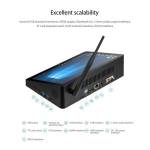 Windows Aio POE PiPO Box Tablet Desktop Touchscreen 10.1 Inch