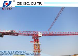 China Price of Brand New Tower Crane 12ton Real Estate and Construction Flat Top Tower Crane on sale