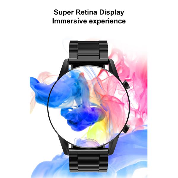 DT92 Smart Watch Women Men Call 1.3 Inch Touch Screen Retina Display Scree Round Charging Smartwatch 2020 PK L13 L16