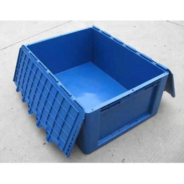 Transport 4.7L Plastic Euro Stacking Containers Stackable Bins With Cover
