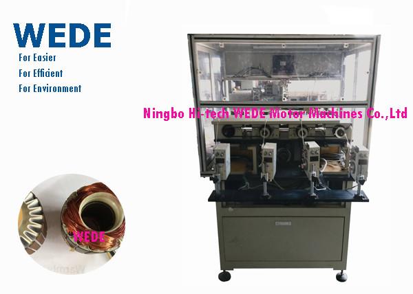 Quality 4 Stations Spiral Winding Machine , Motor Coil Winding Machine For 24 Slots External Armature for sale
