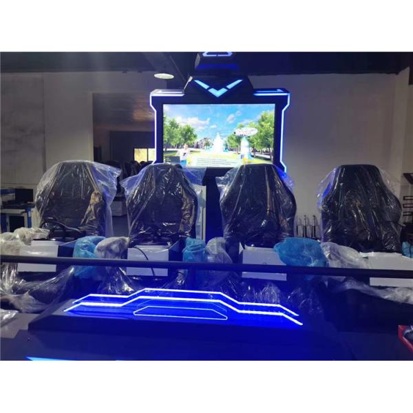 One-stop VR theme park solutions 4 seats warship 9d vr arcade cinema simulator