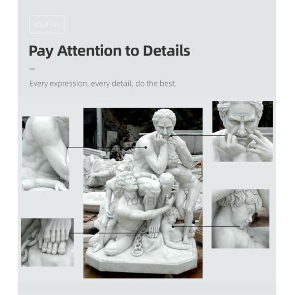 Park Decor Outdoor Marble Egg Sculpture