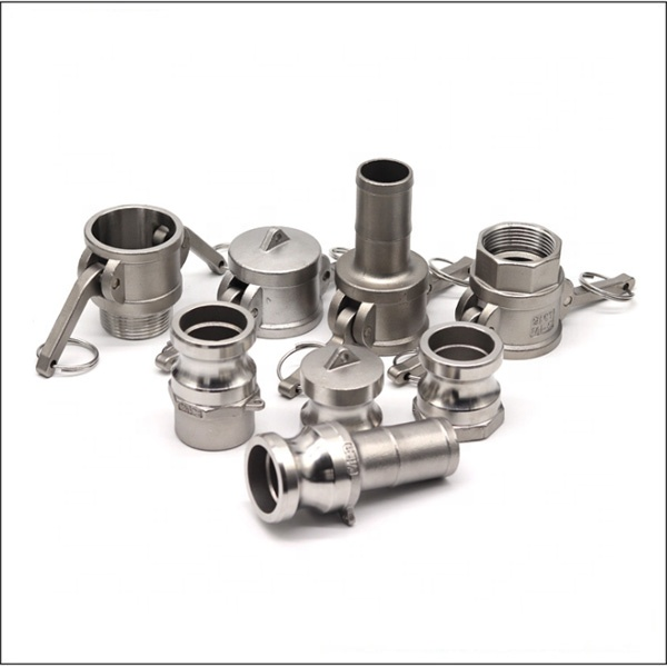 NPT Camlock Quick Couplings BSPT Type A Camlock Fitting Aluminum Alloy EN 12266