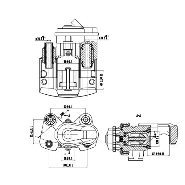 Electronic Parking Brake Rear Retrofit Brake Kit