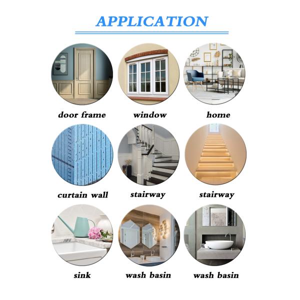 Neutral Structural Adhesive Sunroom Curtain Wall Aluminum Veneer Silicon Glue