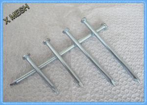 China Q195 BWG9 X 3 Galvanized Binding Wire , Smooth Iron Wire Nails Bright Polish wholesale