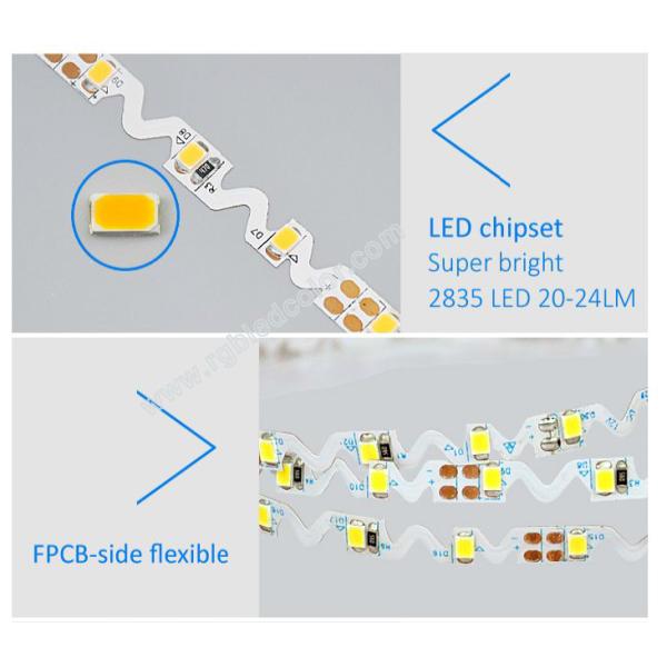 adwords led strip 2835 high brightnss strip light