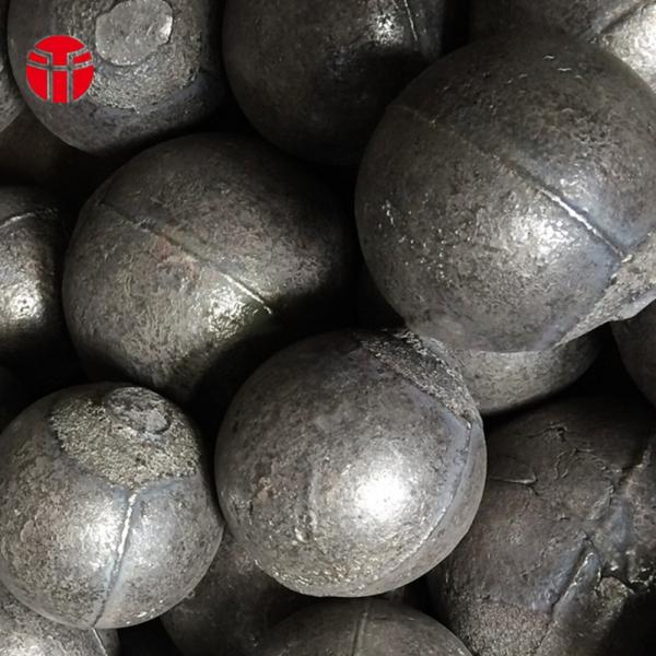 High Chrome Steel Grinding Media Balls HRC58 Chrome Alloy Casting