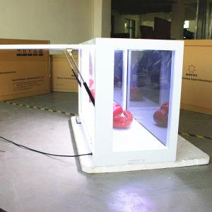 Super Light Transparent LCD Screen Display With Aluminium Alloy Frame