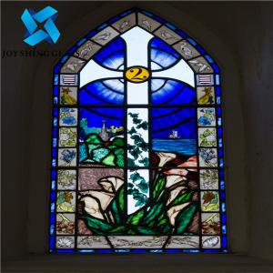 China Architectural Church Stained Glass Customized size Patterned Window Glass 5mm-22mm wholesale