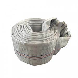 China White Fire Hose Reel And Cabinet Fire Hydrant Hose 10m - 30m Length For Firefighting on sale