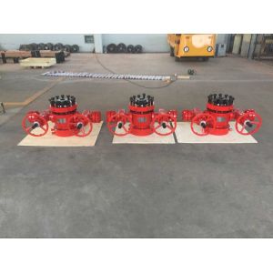 Buy cheap Casing Spool Wellhead / Oil Wellhead Connector 9-5/8"X7"X3-1/2" EUE-3000psi from wholesalers