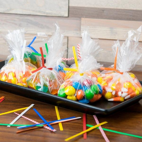 Transparent Cellophane Gift Wrap Bags For Thanksgiving / Birthday Party