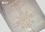 Custom Size Flower Marble Tile Patterns , Waterjet Marble Medallion Floor Tile