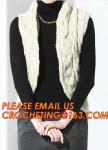 Korean Fashion Women Grey Deep V Neck Cashmere Cardigan, Ladies Sleeveless Knit