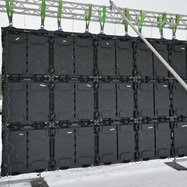 Concert Background Movable Led Display , IP65 Led Screen For Rental