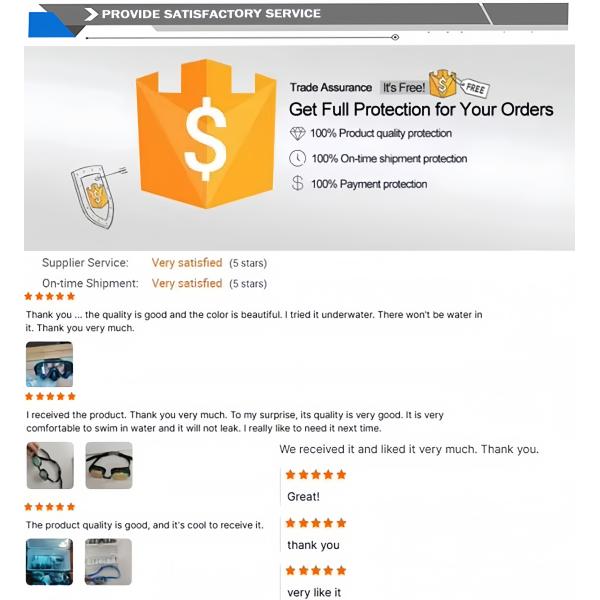 Silver Plated Children's Swimming Goggles Boys And Girls Swimming Goggles 160g