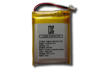 China 3.7V Rechargeable Lithium Polymer Battery Pack 800mAh wholesale