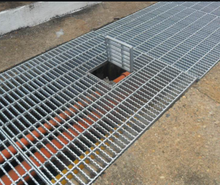 Drainage Cover Hot Galvanized Plain 32x5 Metal Grate Sheet