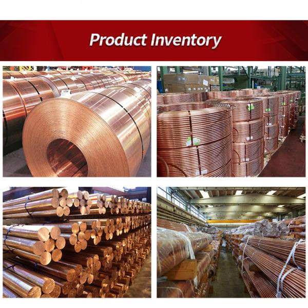 Cu-ETP Bronze Sheet Metal UNS 5 Ppm Copper And Copper Alloys For Interior Design