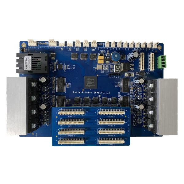 Gigabit network XP600 four head Better Printer inkjet print board ,photo printer control system