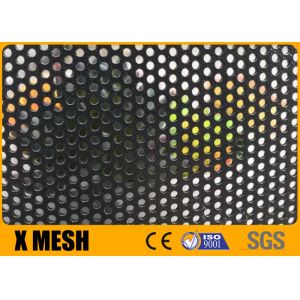 China 5005 H34 Perforated Aluminium Mesh For Security Windows on sale