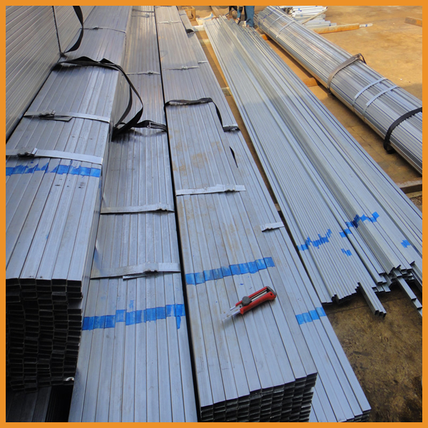 pre galvanized rectangular tube