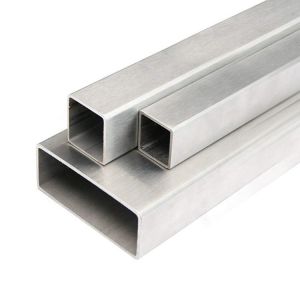 China Polished Stainless Steel Rectangular Tubing , Rectangular Hollow Section Pipe wholesale