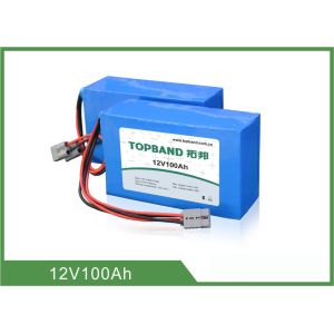 China 12V 100Ah Lithium Iron Phosphate Battery For Medical Equipment  on sale