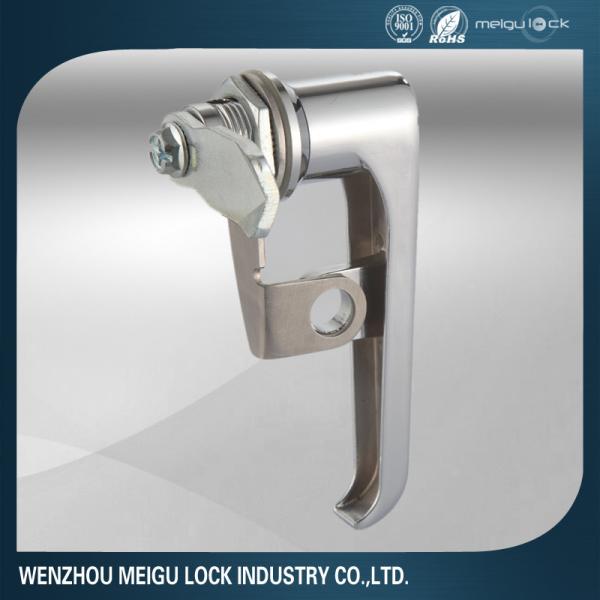 Zinc Alloy Garage Door Handle Lock L Swing Handle Latch With Cam