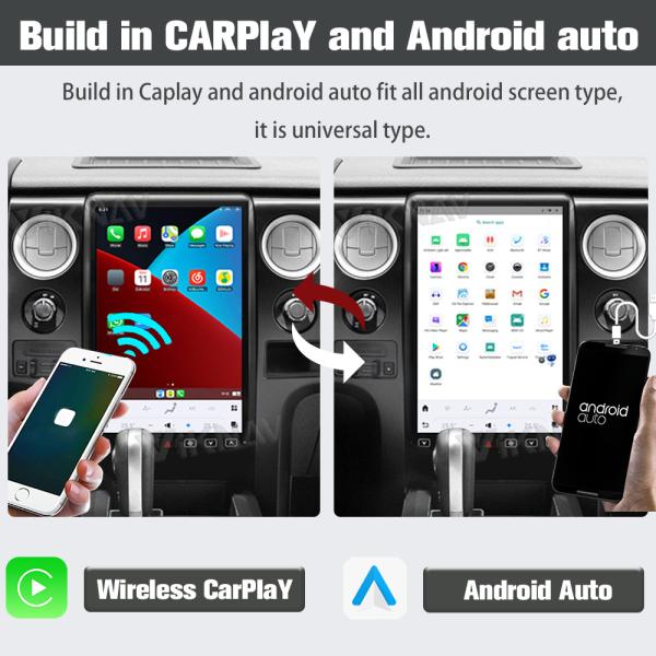 Android 13 Car Radio For Ford F150 2013 - 2014 GPS Autoradio WIFI Carplay Touch Screen Multimeida Player Head Unit