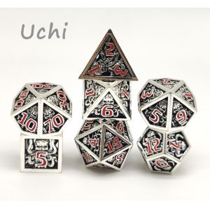 China Antiwear Practical Polyhedral Dice DND Waterproof Sharp Edged wholesale