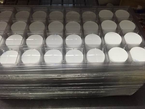 Watch Protective Screen Custom Sapphire Glass A - Axis Round Sapphire Rough Lens