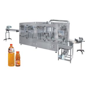 China Stainless Steel 4 in 1 6000 BPH Automated Bottling Machine wholesale