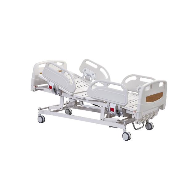 Geriatric Hi Low Adjustable Hospital Bed Detachable With Aluminum Side Rails