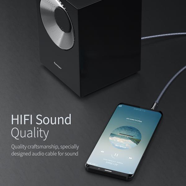 1.2M 3.5MM Male To Male AUX Audio Cables Headphone Extension Cable Ready Stock