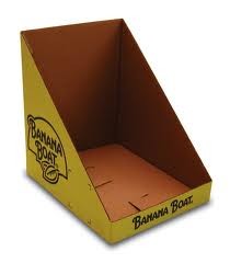 Offset Printing Cardboard Counter Display Boxes With OEM / ODM Services