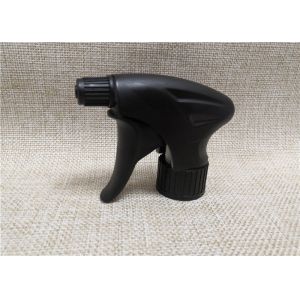 China Pure Black Plastic Trigger Sprayer Customized Tube Length 316SS Spring wholesale