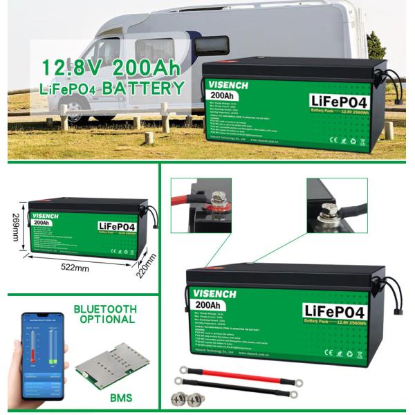 Visench Direct factory 48v 200AH lithium ion battery for solar inverter