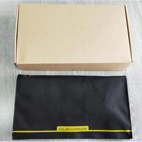 21W 20 Watt Foldable Solar Panel For Camping And Mobile Charging ROHS Certified